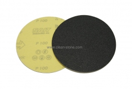 Наждачный диск SAITAC-VEL d 125мм на липучке Velcro №100