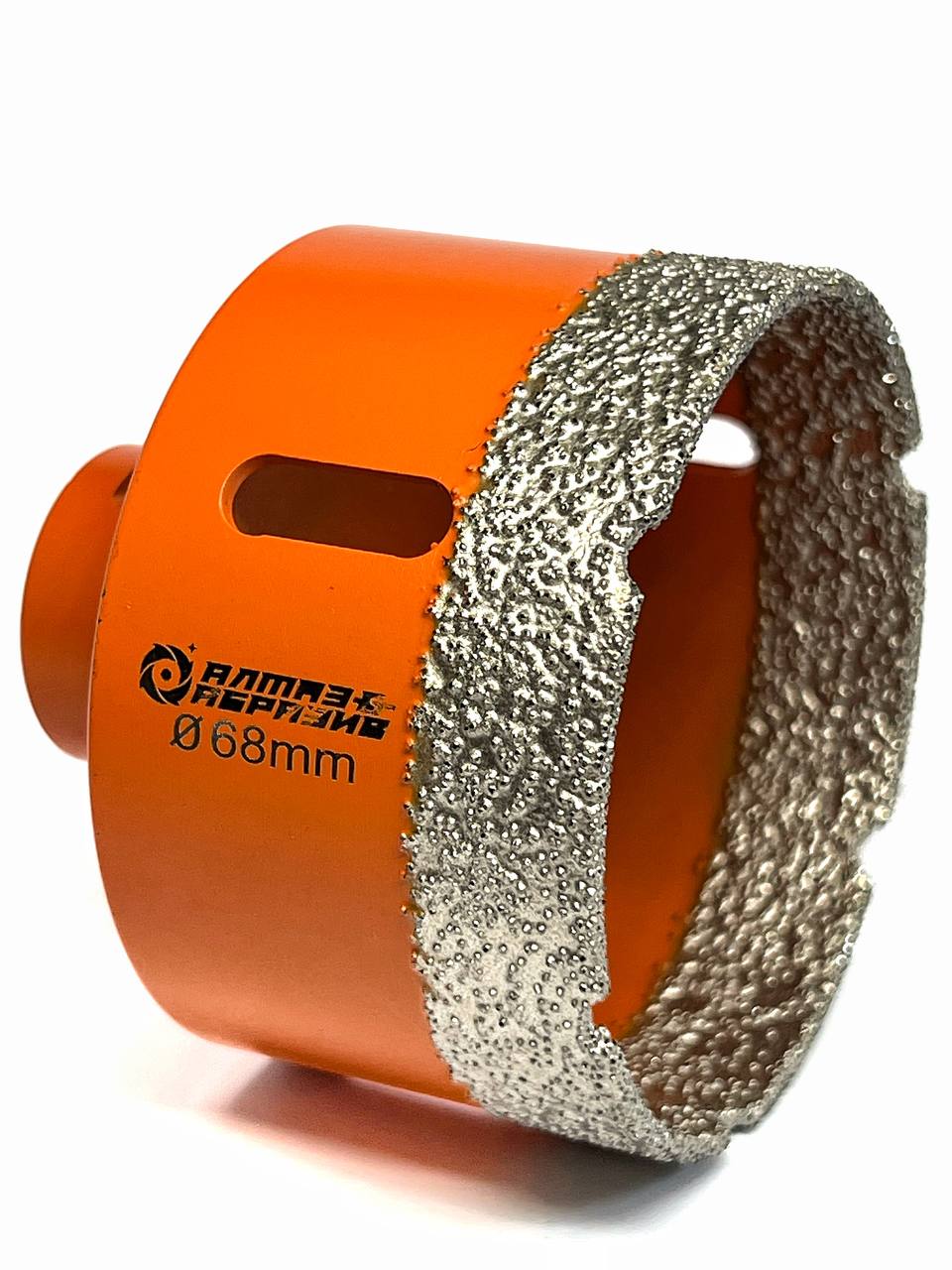 Алмазна коронка вакуумного  спікання М14 Orange color