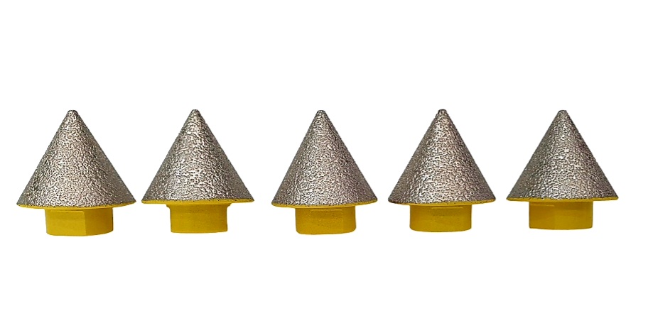 Фреза алмазна конусна d 2-38 мм М14 для керамограніту, кераміки, каменю 5971