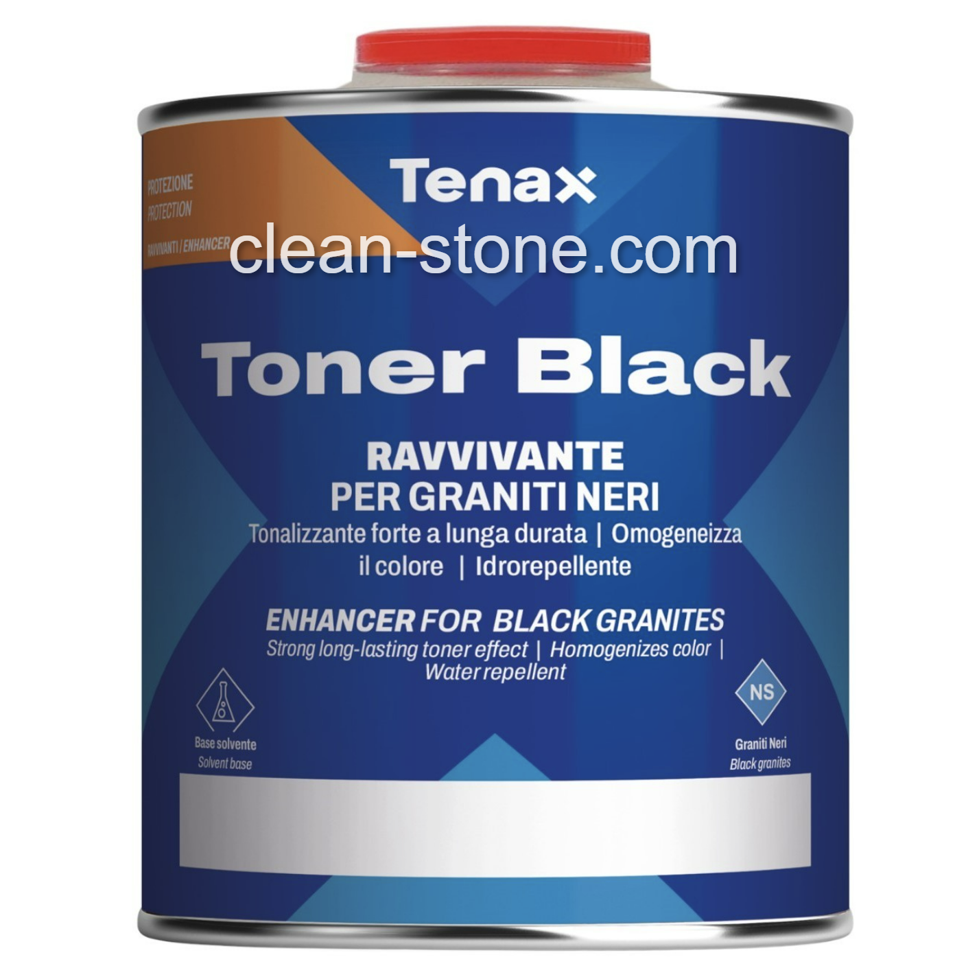 Toner black (UNIBLACK 1) Tenax Пропитка для вирівнювання дефектів та підсилення кольору
