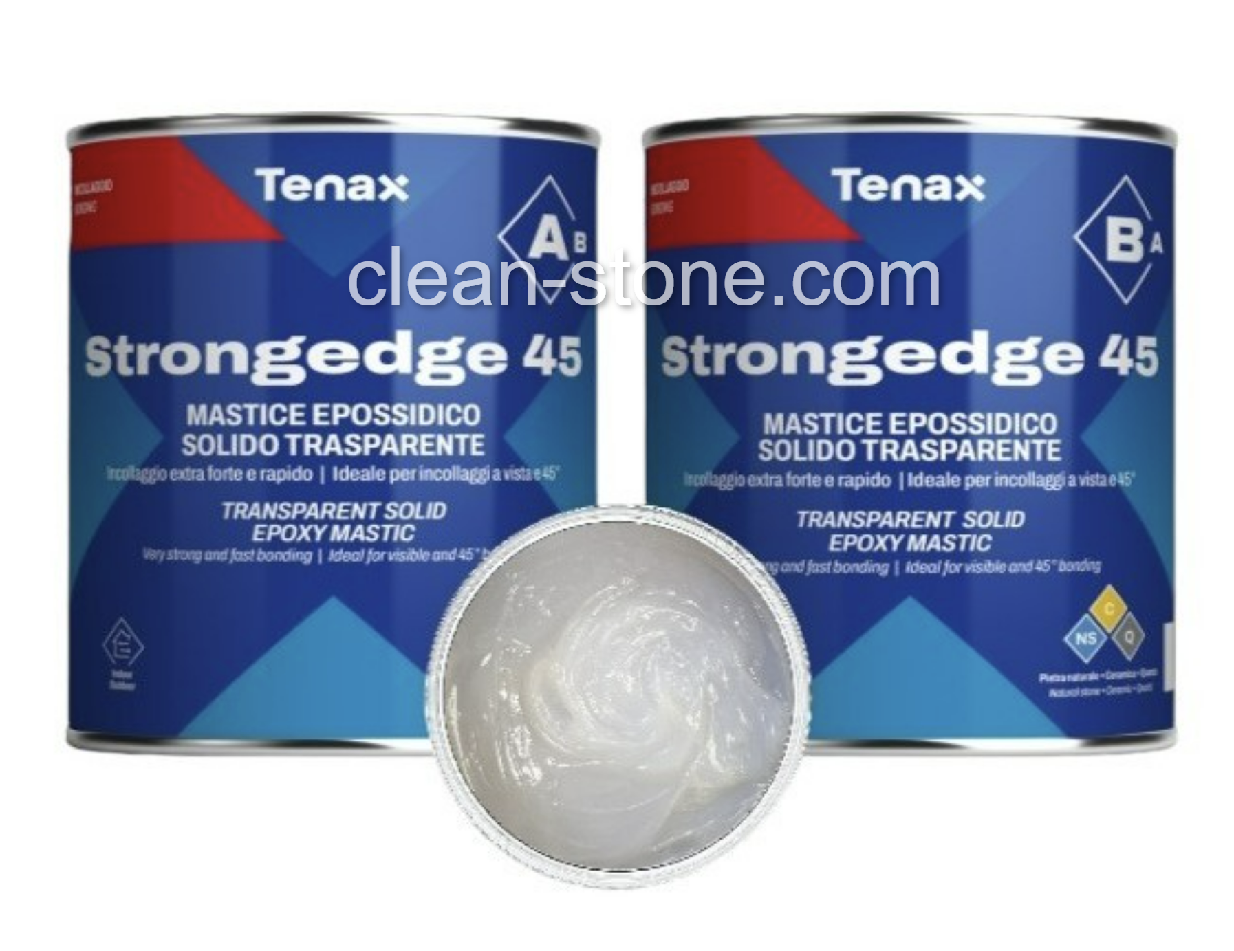 StrongEdge 45 A+B епоксидний клей (1,0+0,5л)