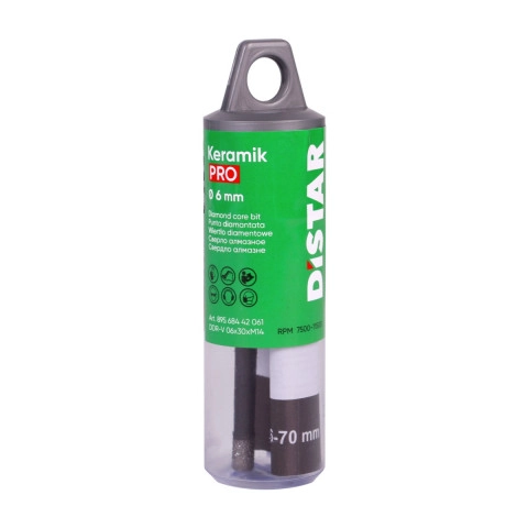 СВЕРДЛО АЛМАЗНЕ DDR-V 06X30XM14 KERAMIK PRO