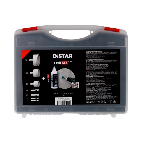 НАБІР ДЛЯ СВЕРДЛІННЯ DRILLKIT 6-70 + COOLGEL