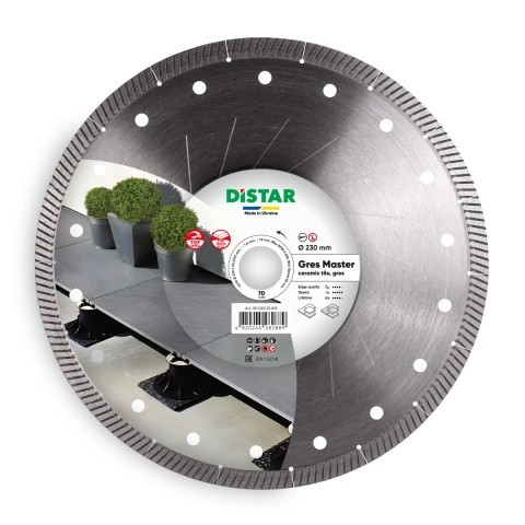 ДИСК ДЛЯ ТЕРАСНОГО КЕРАМОГРАНІТУ 230X22,23/H GRES MASTER