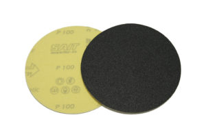Наждачный диск SAITAC-VEL d 125мм на липучке Velcro №40-1200