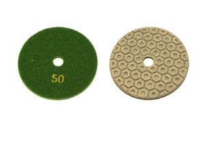Алмазный гибкий шлифовальный круг d 100мм, гайка №50-3000