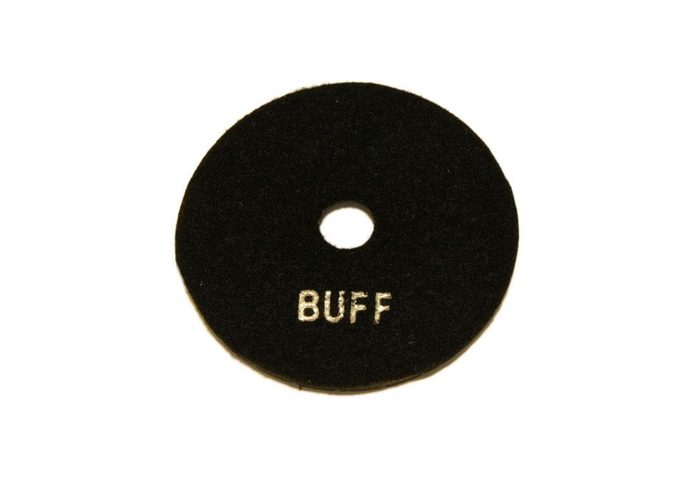 Алмазный полировальный круг d 100 мм BUFF для темных пород камня
