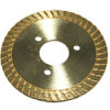 Алмазный отрезной диск турбо для  гранита, габбро d 80 мм 3602