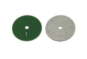 Алмазный гибкий шлифовальный круг d 100мм, 5 шагов “мелкая гайка” №1-5